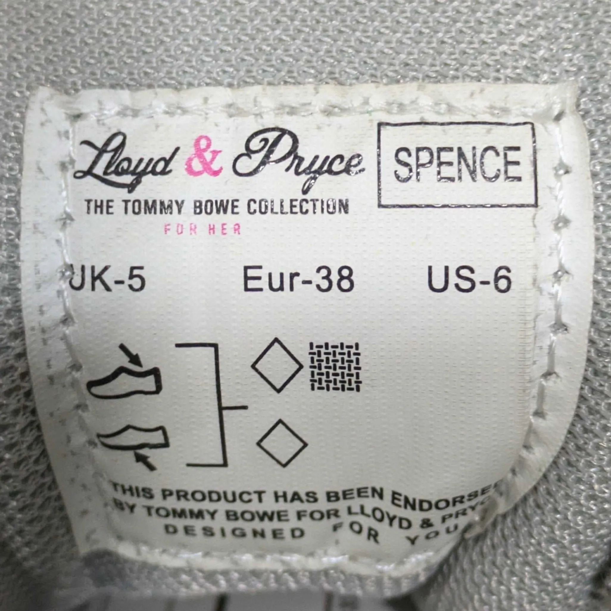 Lloyd & Pryce Sneakers (The Tommy Bowe Collection) Size UK 5 / EU 38 / US 6