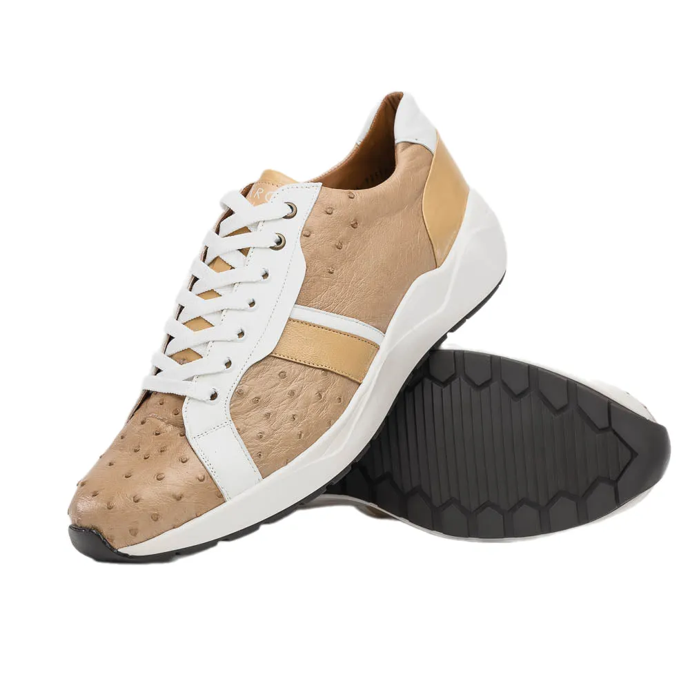 Marco Di Milano Lyon II Ostrich Rubber Orix-White
