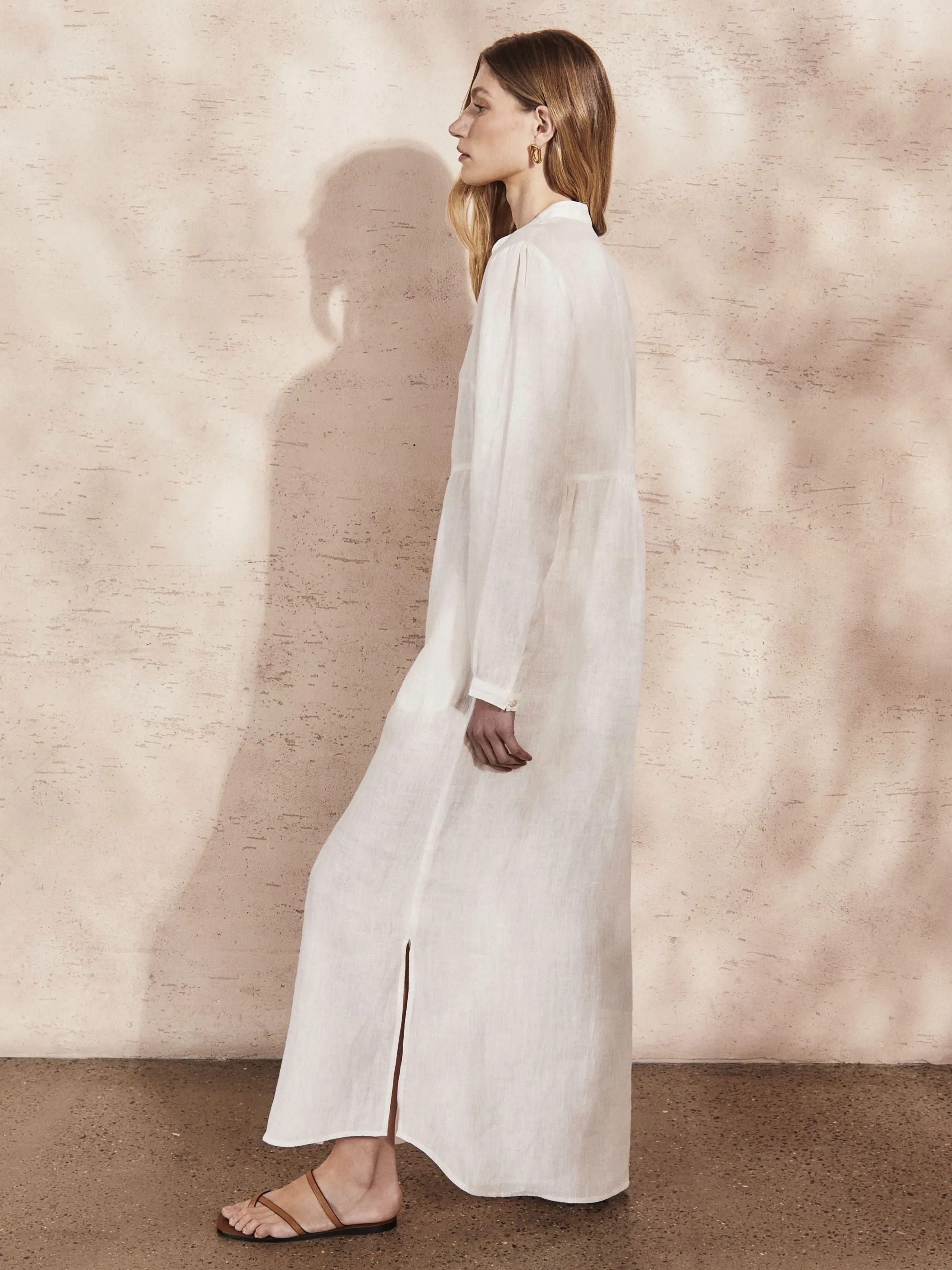 MATILDE - Panna Linen Dress