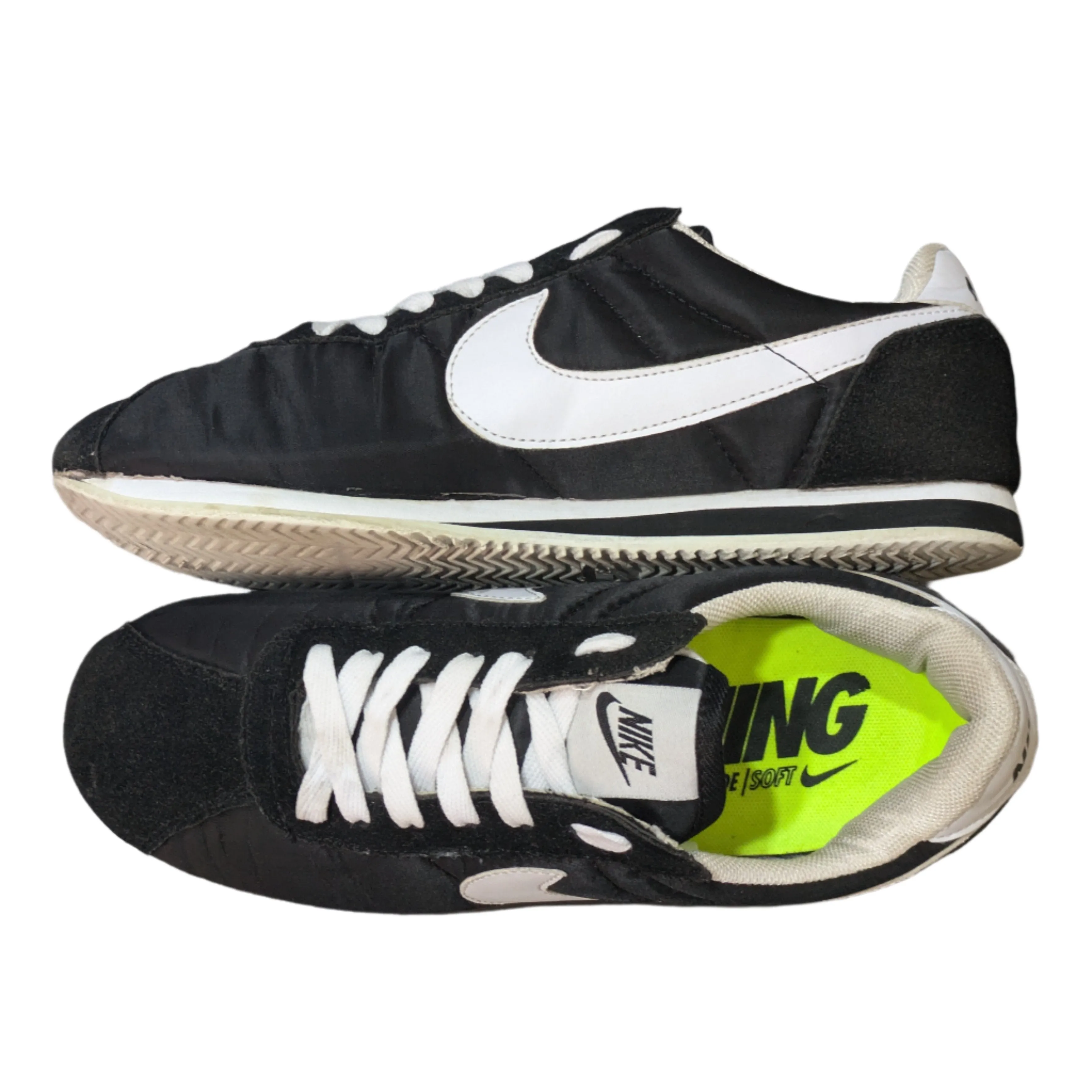 Nike Cortez Black Trainers Size UK 7.5 / EU 42 / US 9.5
