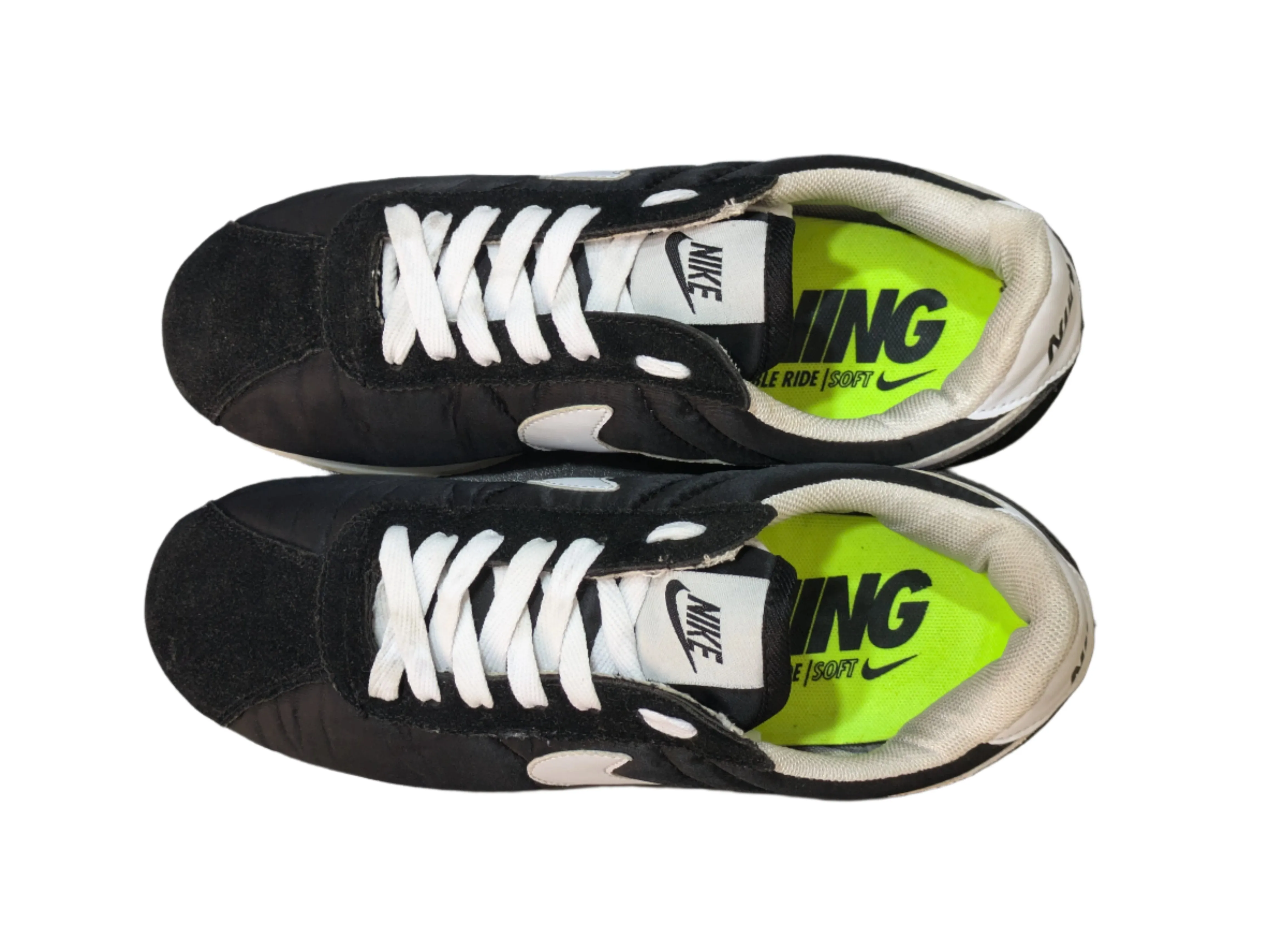 Nike Cortez Black Trainers Size UK 7.5 / EU 42 / US 9.5