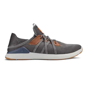 OluKai Men's Mio Li Sneakers- Pavement/ Vintage Blue