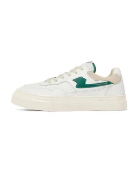 Pearl S-Strike Leather - White / Green