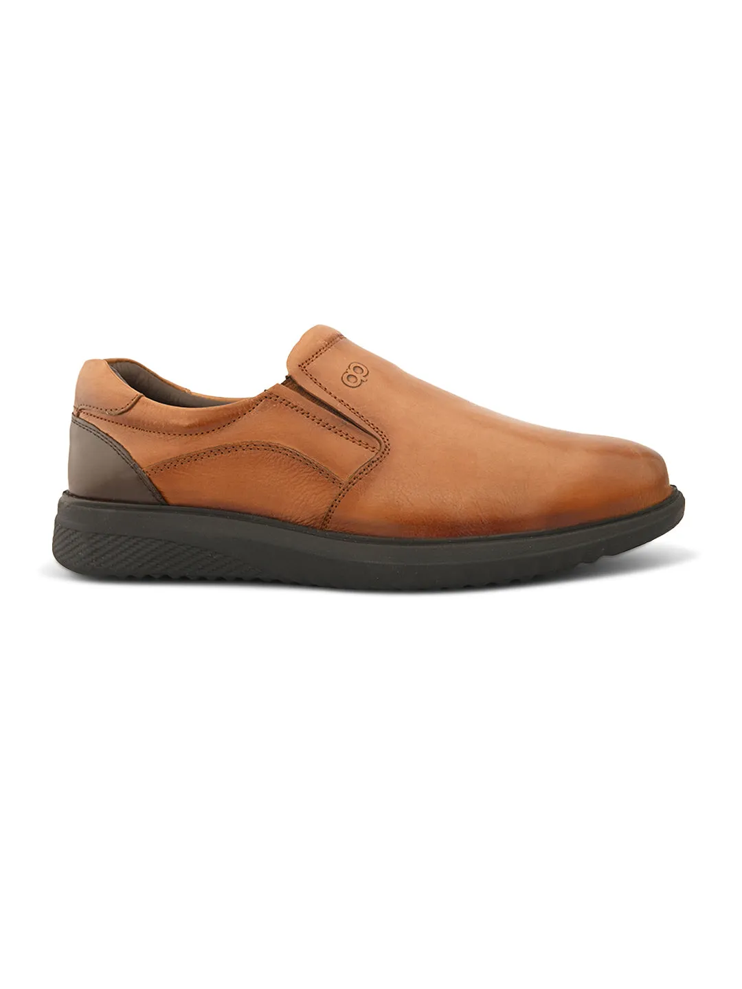 Pelle Albero Extralight Comfortable Tan Leather Shoes