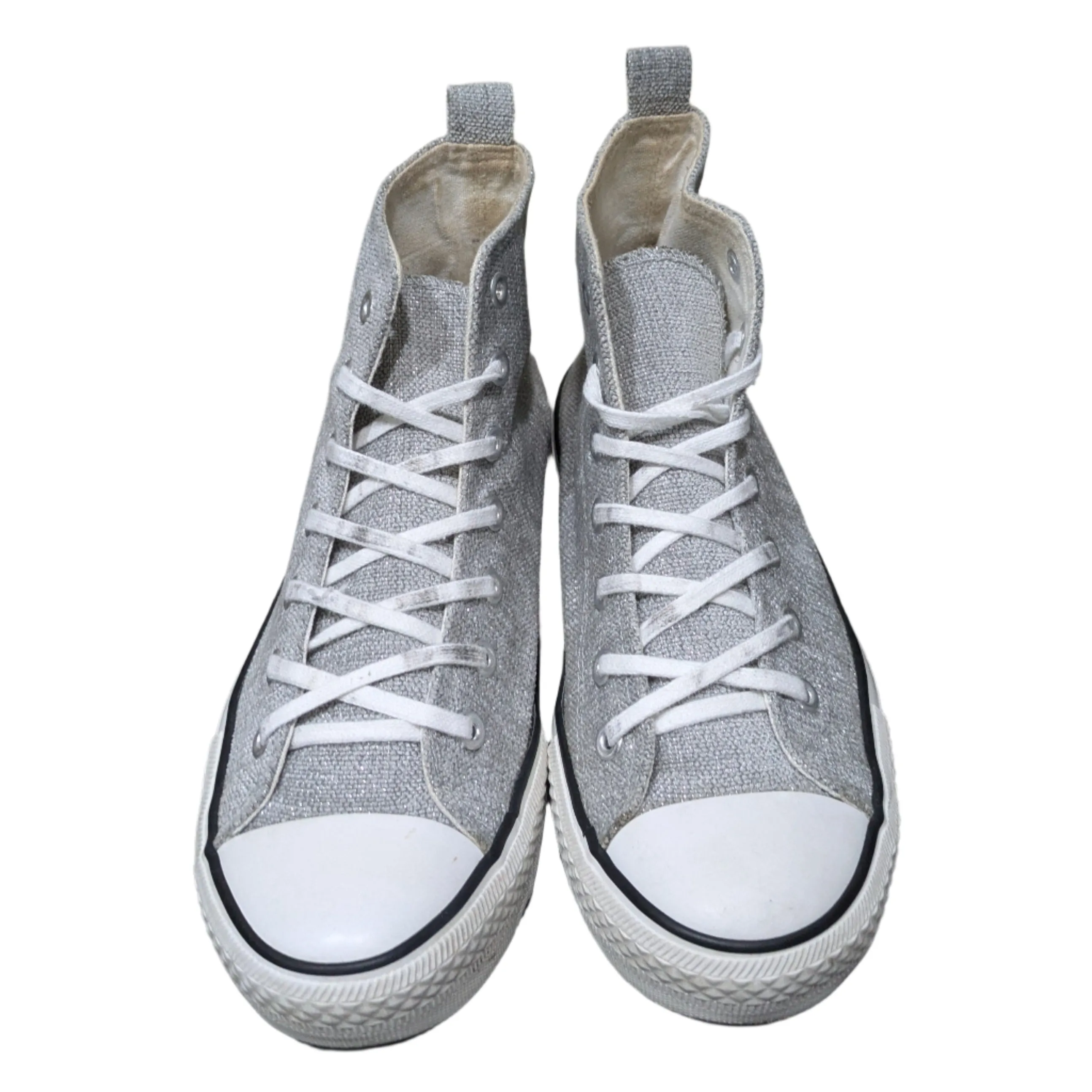 Primark Grey Chuck Taylor All Star High Top Trainers Size UK 4 / EU 37 / US 6