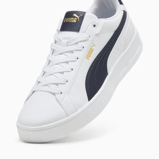 PUMA MEN'S COURT CLASSICO WHITE/BLACK SNEAKER SHOES