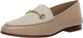 Sam Edelman Loraine Sandshell Leather Almond Toe Slip On Classic Vamp Loafers