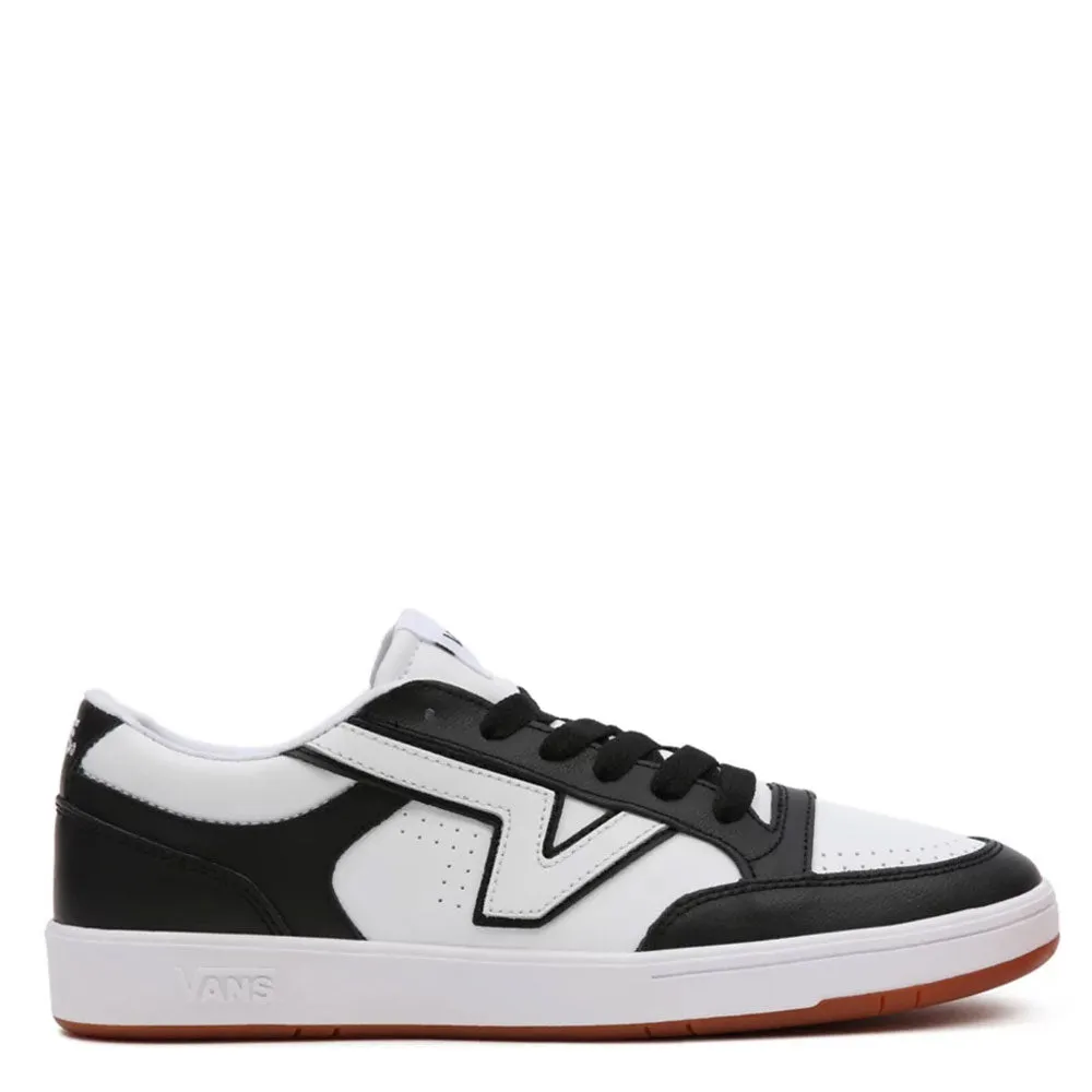 Scarpe Uomo VANS Sneakers Lowland CC Two Tone in Pelle colore Black e White