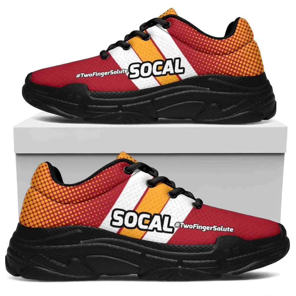 SoCal #TwoFingerSalute Chunky Sneakers
