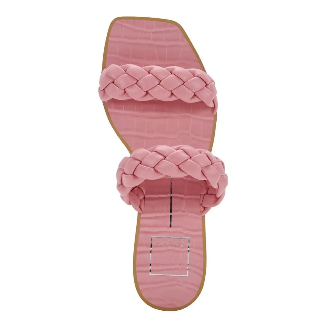 The Rose Sandal: Pink Twisted Rope Style Sandals