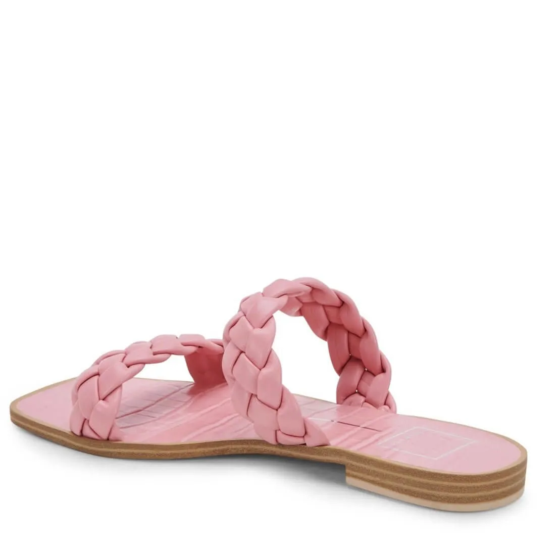 The Rose Sandal: Pink Twisted Rope Style Sandals