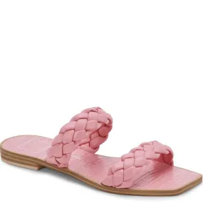 The Rose Sandal: Pink Twisted Rope Style Sandals