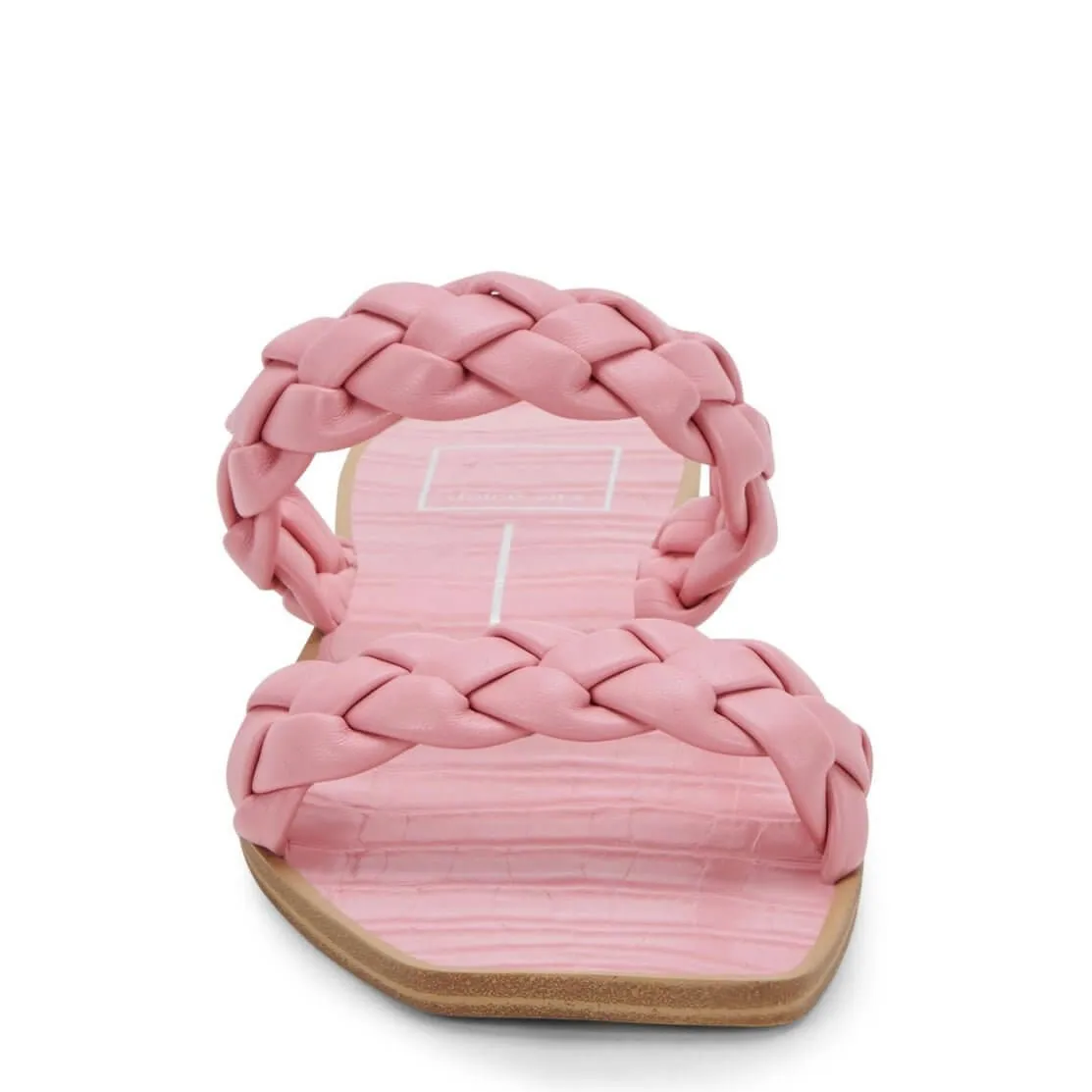 The Rose Sandal: Pink Twisted Rope Style Sandals