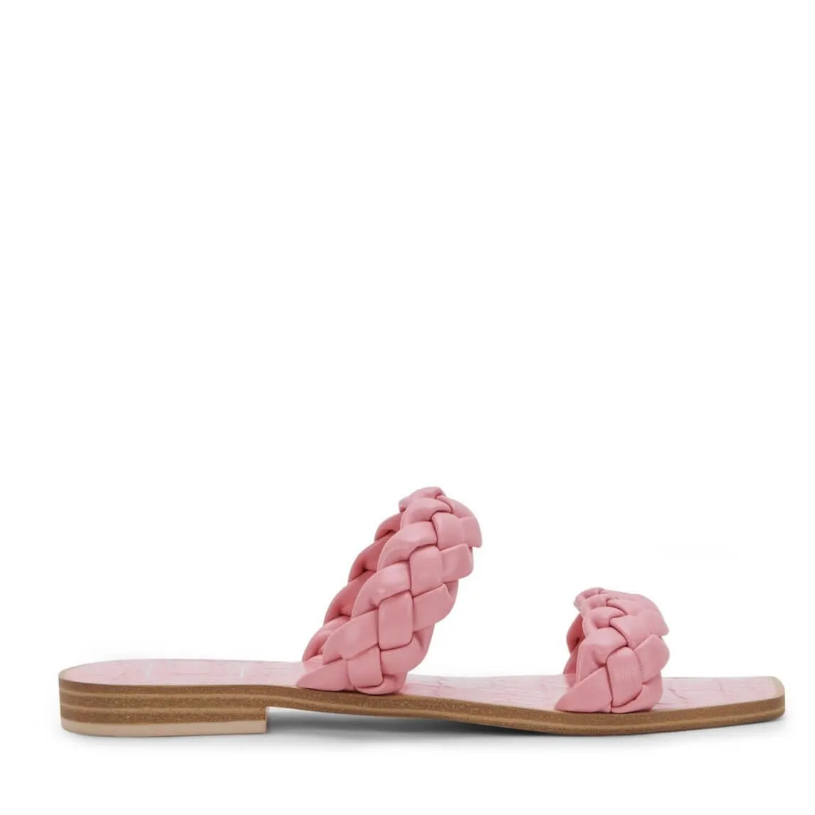 The Rose Sandal: Pink Twisted Rope Style Sandals