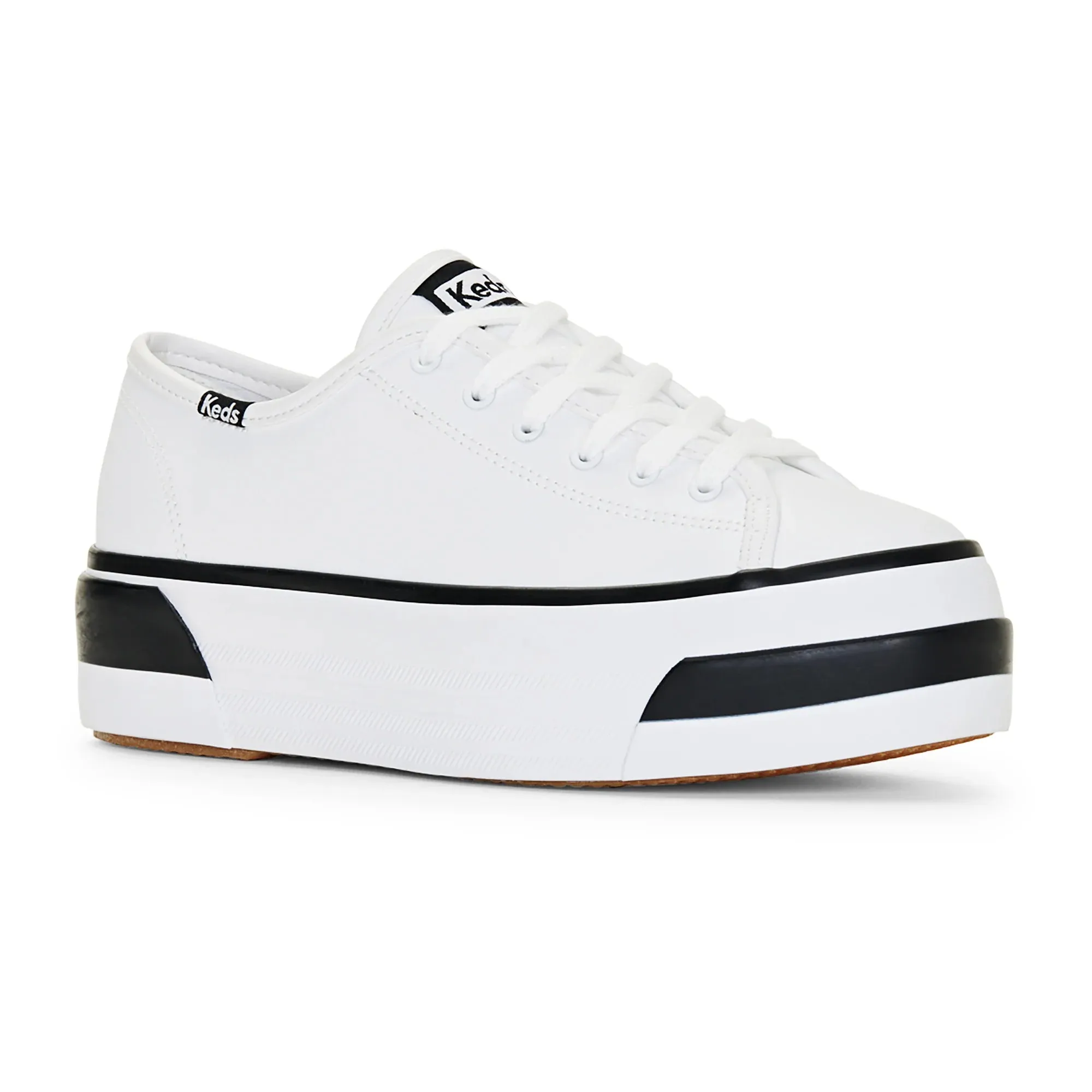 Triple Up Leather- Bumper White