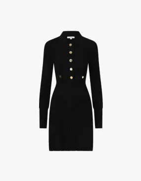Veronica Beard Short Sleeve Lauper Dress in Black