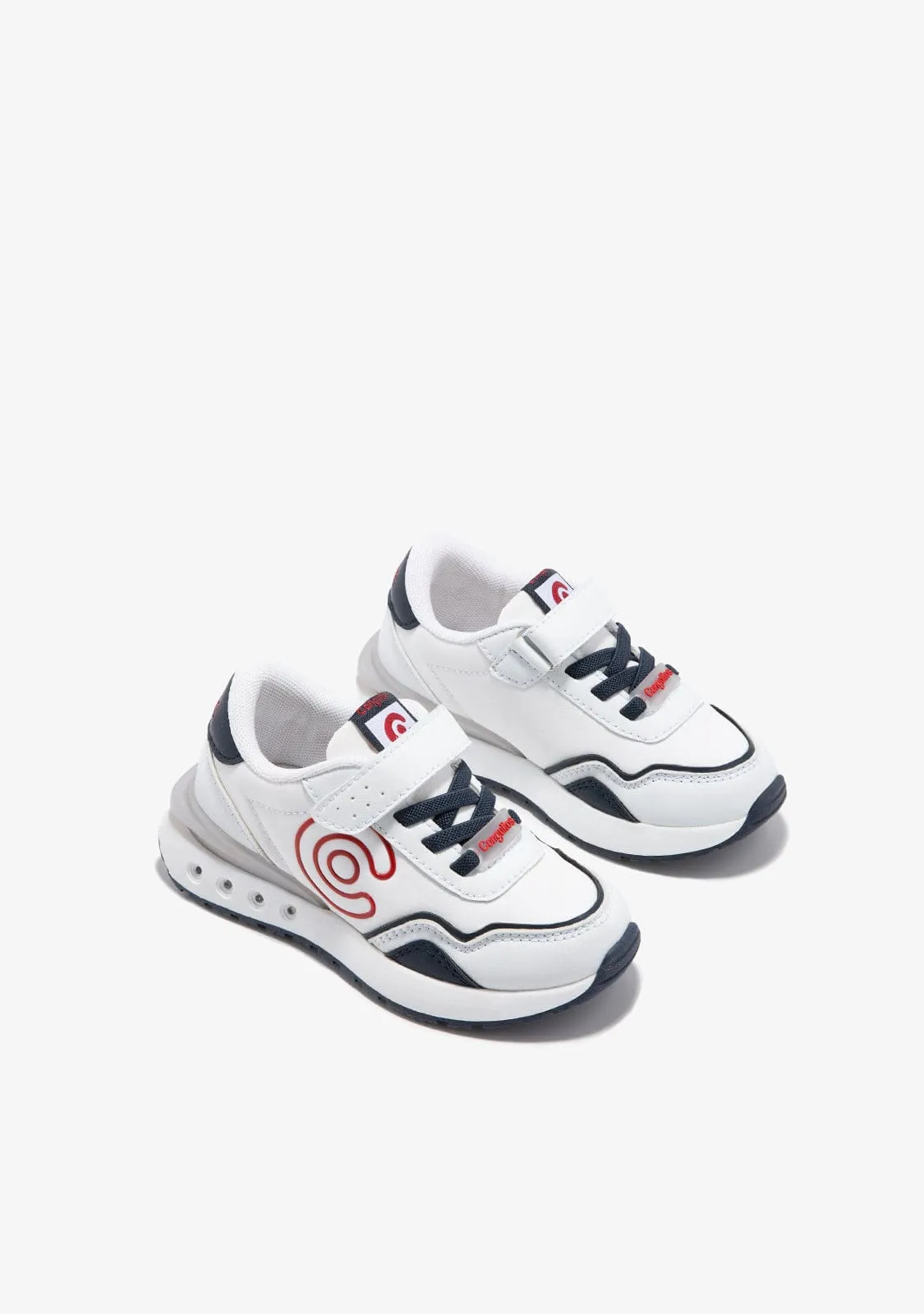 White With Lights Sneakers