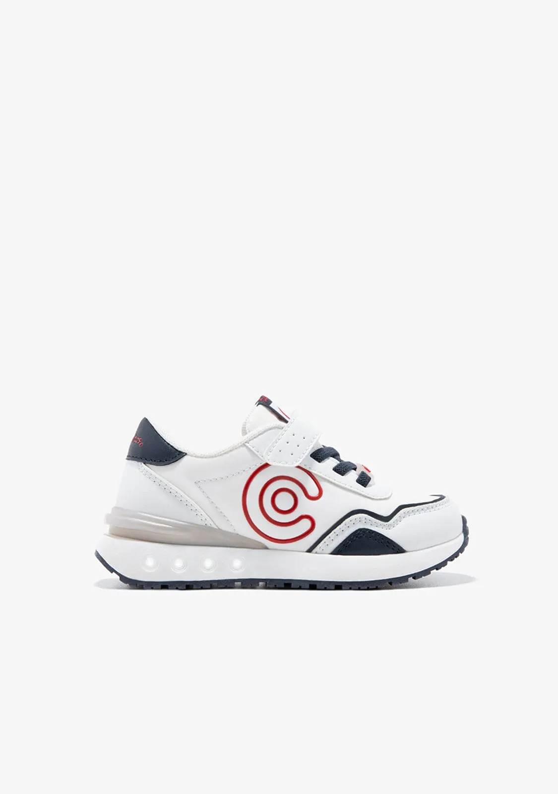 White With Lights Sneakers
