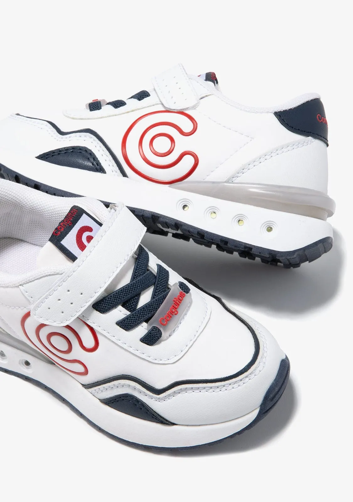 White With Lights Sneakers