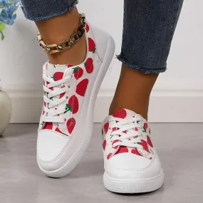 Women's Flat Casual Canvas Shoes 81233592C