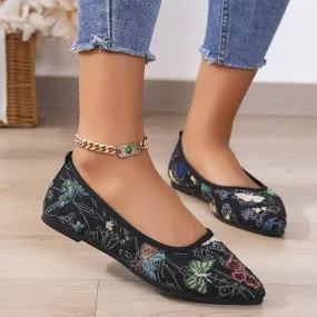 Women's Flat Comfortable Shallow Shoes 76335402C