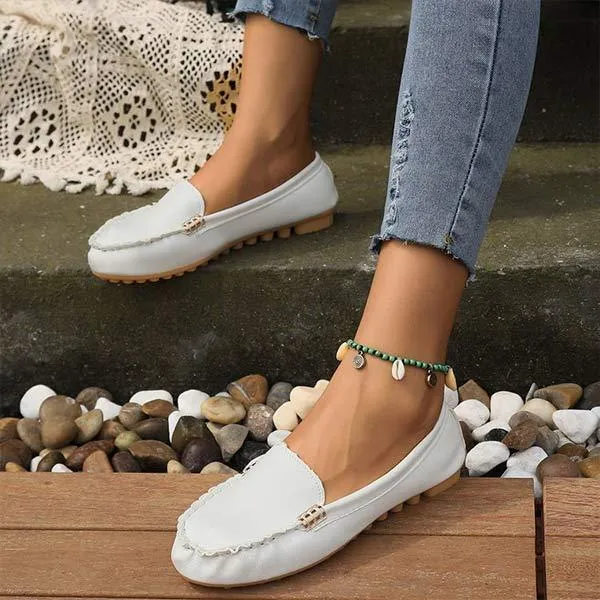 Women's Flat Shallow Slip-On Casual Shoes 65694608C