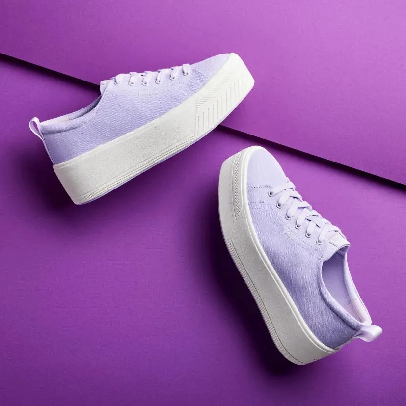 Womens Skyler Canvas Lilac