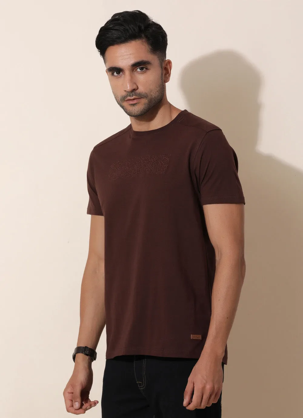 Zen Black Round Neck